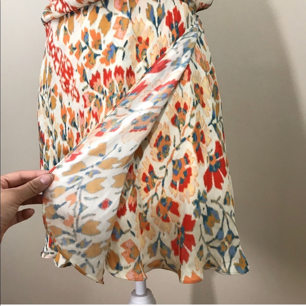 Haute Hippie Floral Wrap Dress - Picture 6 of 8